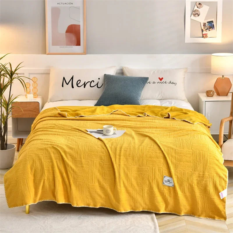 Milk Velvet Cooling Blanket | Lightweight Summer Comforter for Bed & Couch | Cozy Soft & Suitable for All Seasons ShopOnlyDeal