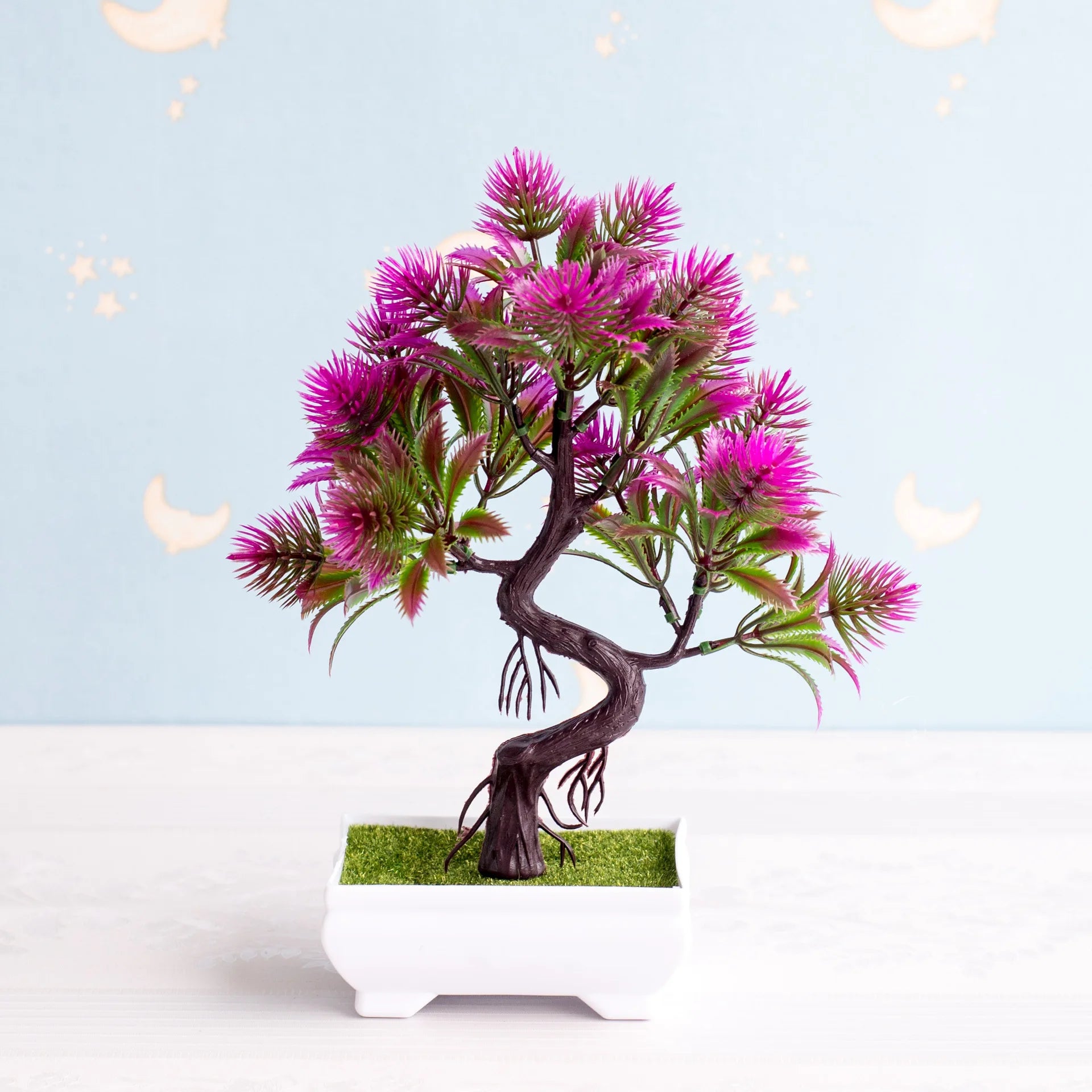 NEW Artificial Plants Bonsai Small Tree Pot Plants Fake Flowers Potted Ornaments For Home Decoration Hotel Garden Decor ShopOnlyDeal