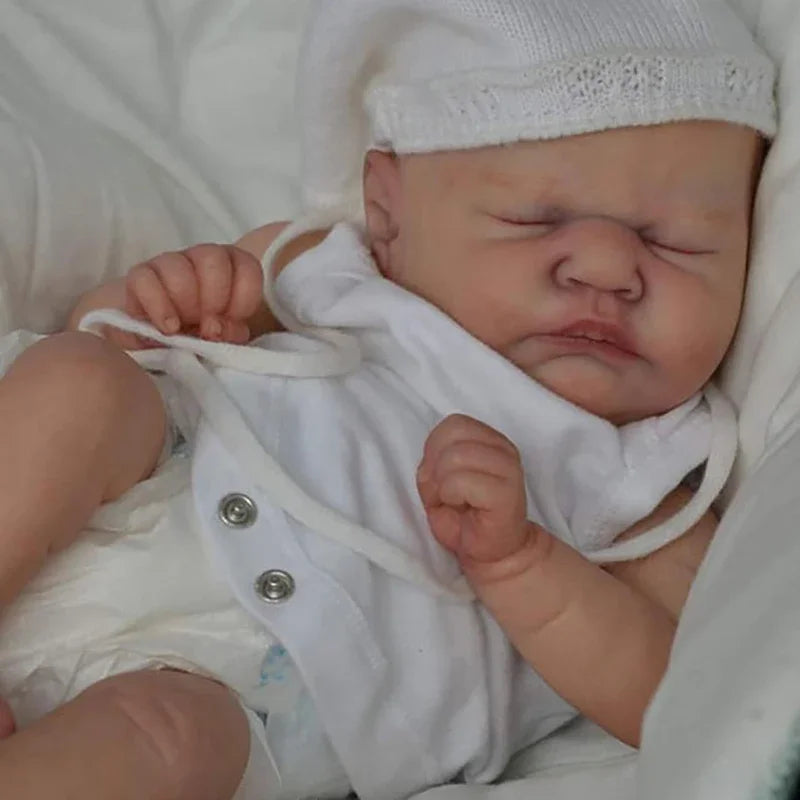 18Inch Reborn Doll kit Romilly Limited Edition Lifelike Soft Touch Unfinished doll kit ShopOnlyDeal