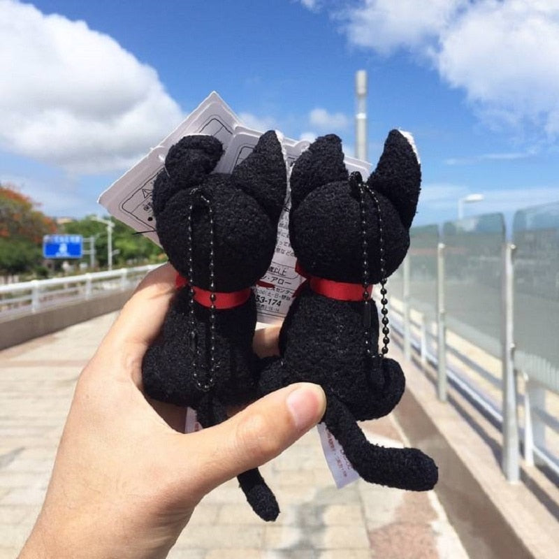 Studio Hayao Miyazaki Kiki's Delivery Service Black Plush Toy Cute Mini Black Cat Kiki Stuffed Toy Keychain Pendant ShopOnlyDeal