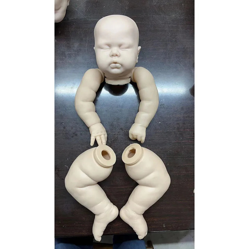 25inch Huge Size Reborn Doll Kit Pickle Fresh Color Soft touch with Cloth Body Unfinished Doll Parts ShopOnlyDeal