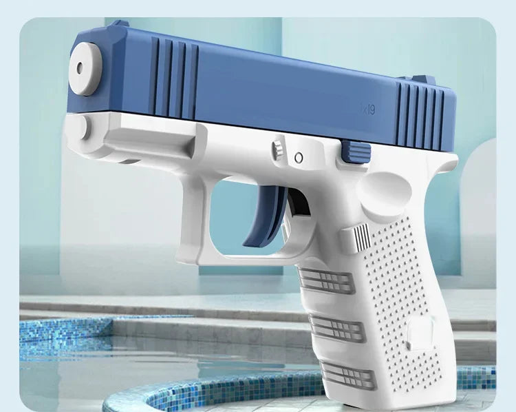 "Aqua Blaster" Summer Water Gun | High-Pressure, Full Automatic | Non-Electric Pistol for Kids & Adults | Ultimate Beach Toy Fun Girls Adult ShopOnlyDeal