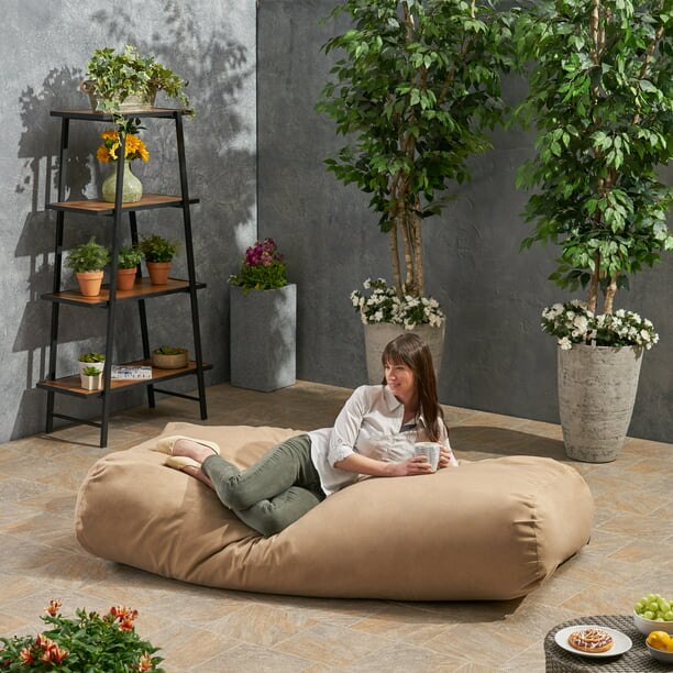 Get Comfy with Our Polyester Bean Bag Chair Cover - Multiple Colors Available! | Relax in Style with our Soft and Comfortable Sofa | 40.00 X 72.00 X 15.00 Inches ShopOnlyDeal