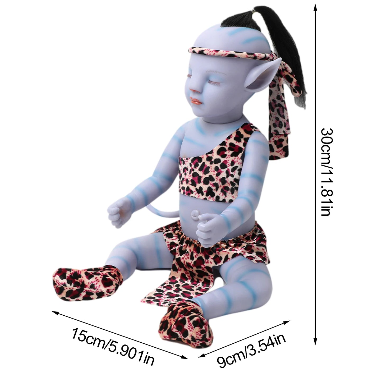 New Luminous Avatar Reborn Doll Kids Toys Lifelike Rebirth Baby Doll Kids Room Decoration Accessories Boys Girls Birthdays Gift ShopOnlyDeal