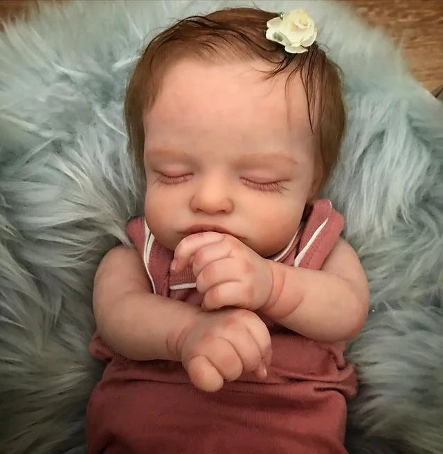 Reborn Baby Doll Finished Painted Rosalie Popular Limited Edition 3D Skin Exquisitely Painted Veins Are Visible Boneca Birthday ShopOnlyDeal