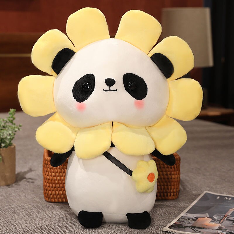 Kawaii Panda Plush Toy Stuffed Soft 30cm Dressed Panda Cosplay Unicorn Bunny Avocado Sun Flower Creative  Doll Kids Girls Gift ShopOnlyDeal