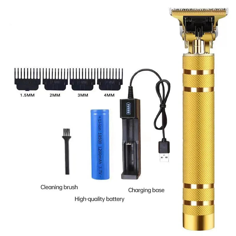 Powerful Professiona Electric Wireless Man Hairdresser Men Barber Shop Groin Beard Repairer Mustache Facial Hair Trimmer Clipper ShopOnlyDeal