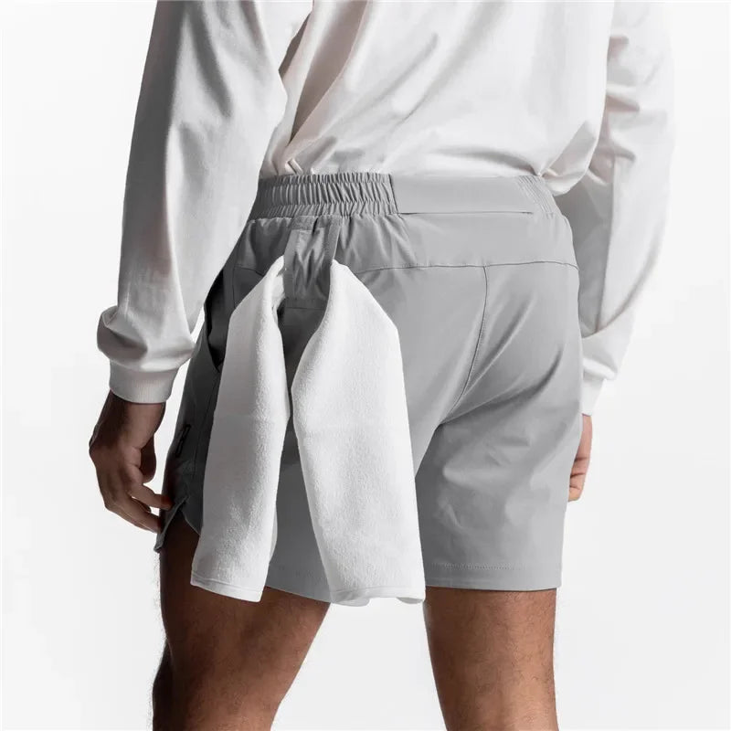 2024 Summer New Gym Jogging Exercise Shorts Men's Sports Fitness Quick-drying Multiple pockets Running Shorts Men Casual Shorts ShopOnlyDeal