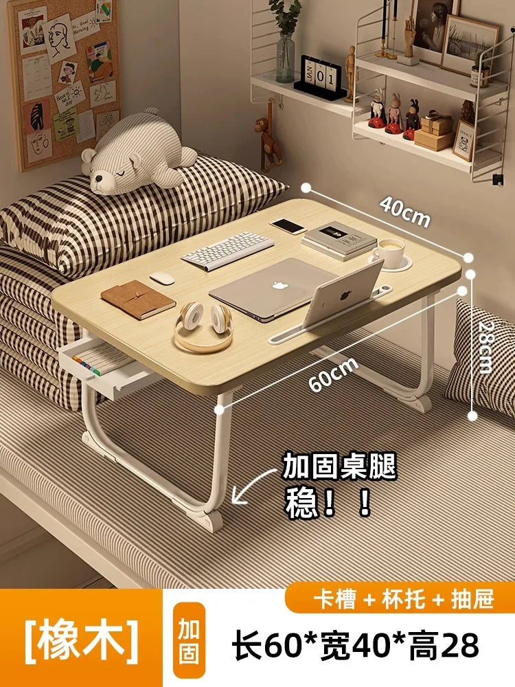 Multifunctional Foldable Bed Small Table Dormitory Cartoon Study Computer Table Home Simple Lazy Desk ShopOnlyDeal