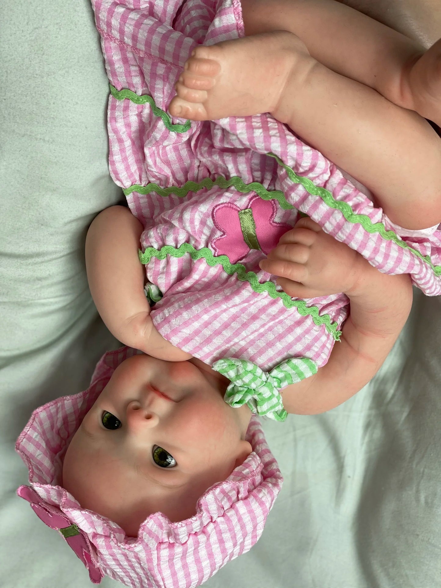 45CM Cute Girl Bettie Full Body Solid Silicone Reborn Doll Painted/Unpainted Handmade Reborn Baby Doll Reborn Corpo De Silicone ShopOnlyDeal