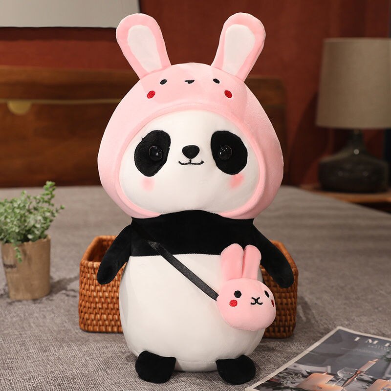 Kawaii Panda Plush Toy Stuffed Soft 30cm Dressed Panda Cosplay Unicorn Bunny Avocado Sun Flower Creative  Doll Kids Girls Gift ShopOnlyDeal