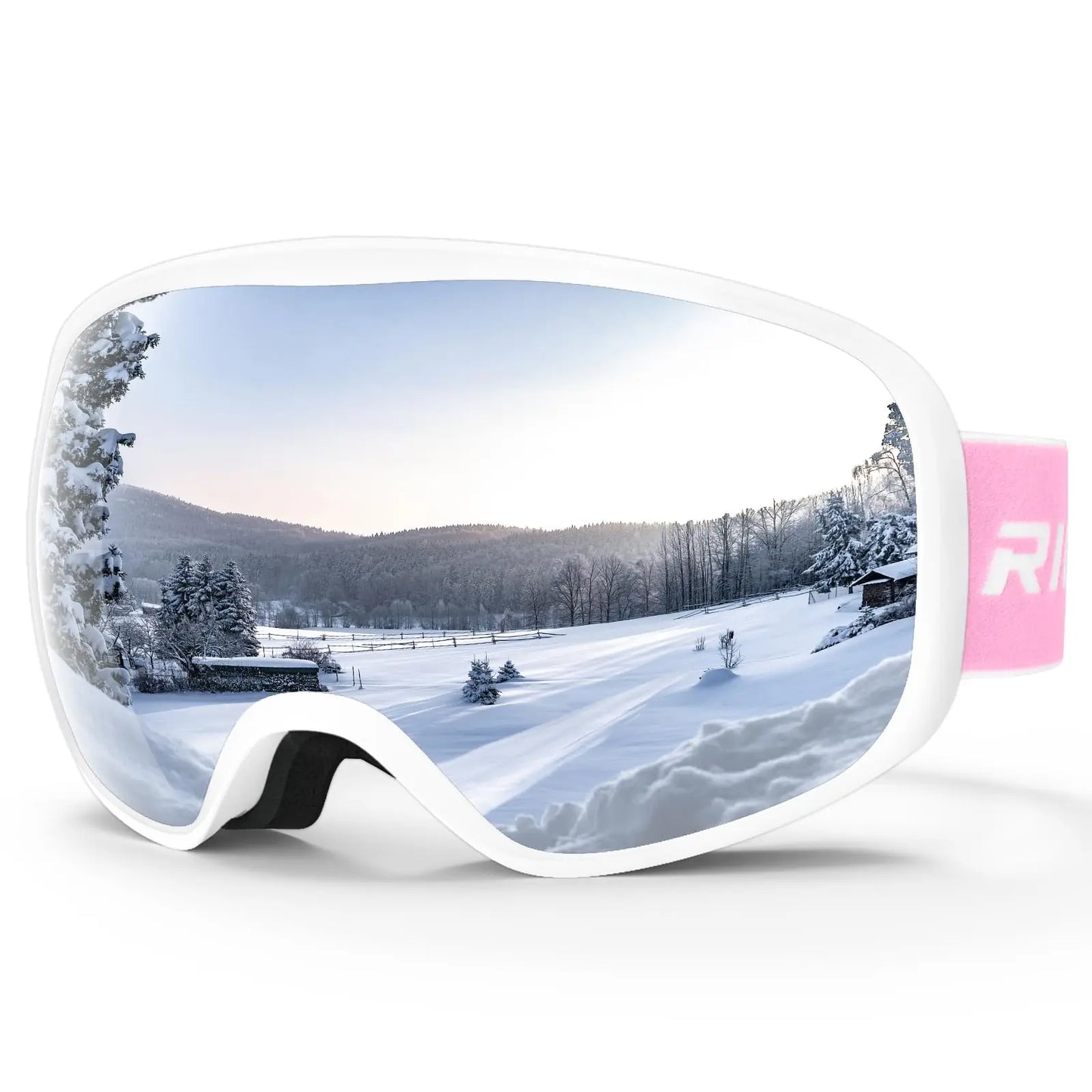 Ski Goggles Snowboard Goggles for Men Women Adults Youth,Over Glasses OTG/100% UV Protection/Anti-fog/Wide Vision ShopOnlyDeal