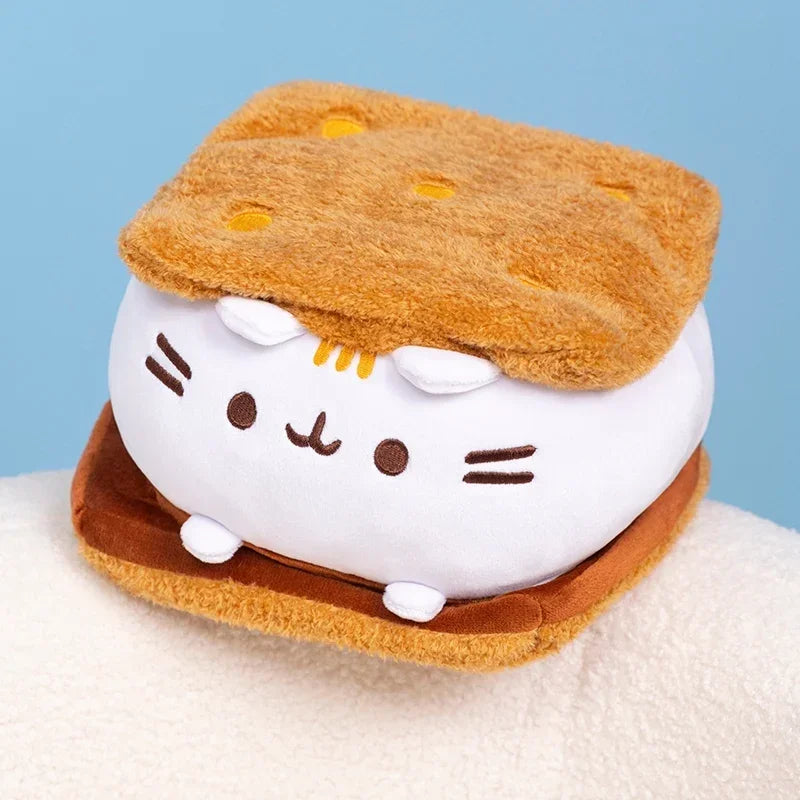 Kawaii Biscuit Plush Cat Pillow Butter Cat Cute Toy Photography Props Decorative Baby Pillow Doll ShopOnlyDeal