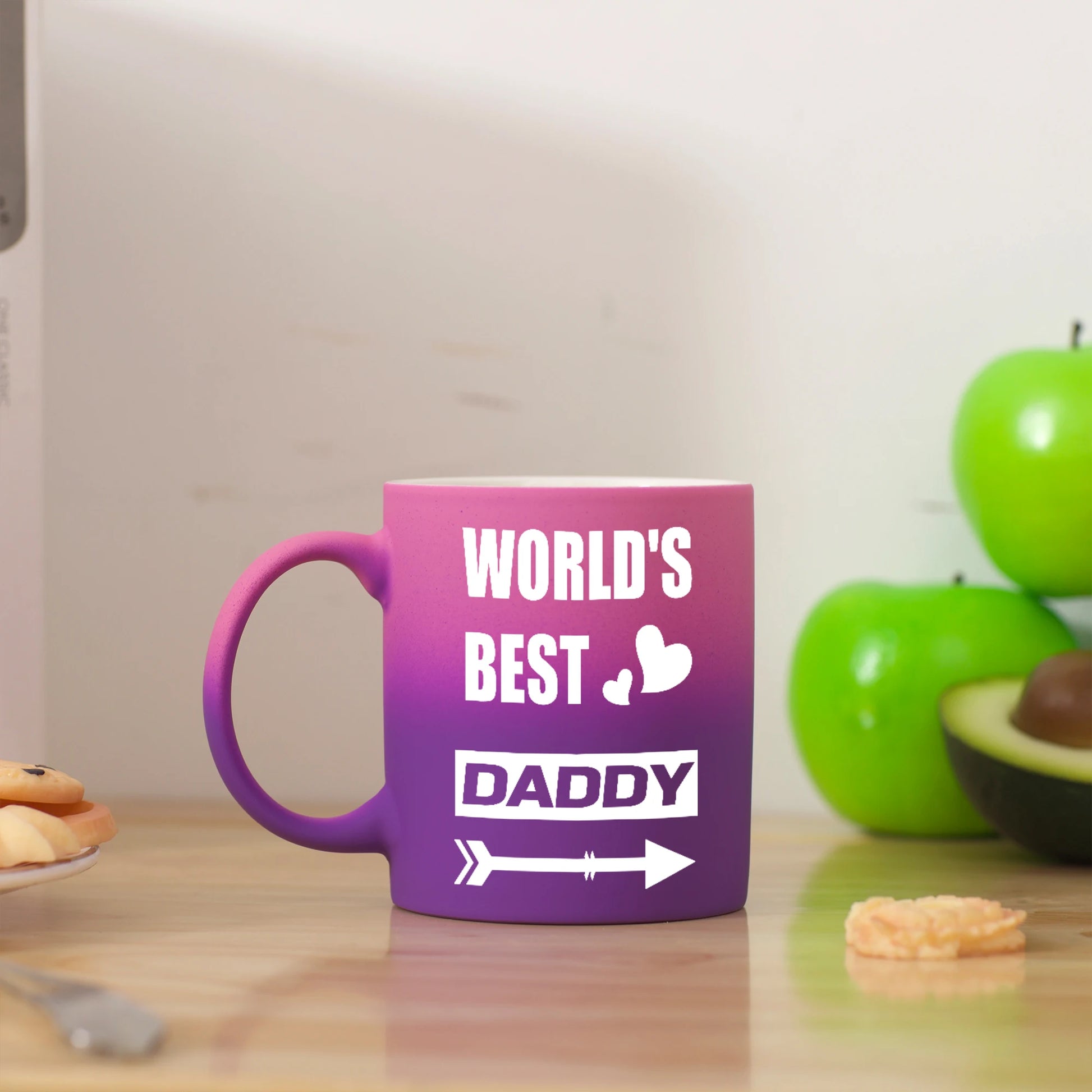 1pc 11oz World's Best Daddy Milk Mug | Fun Creative Gift for Dad | Father's Holiday Ceramic Coffee Mug ShopOnlyDeal