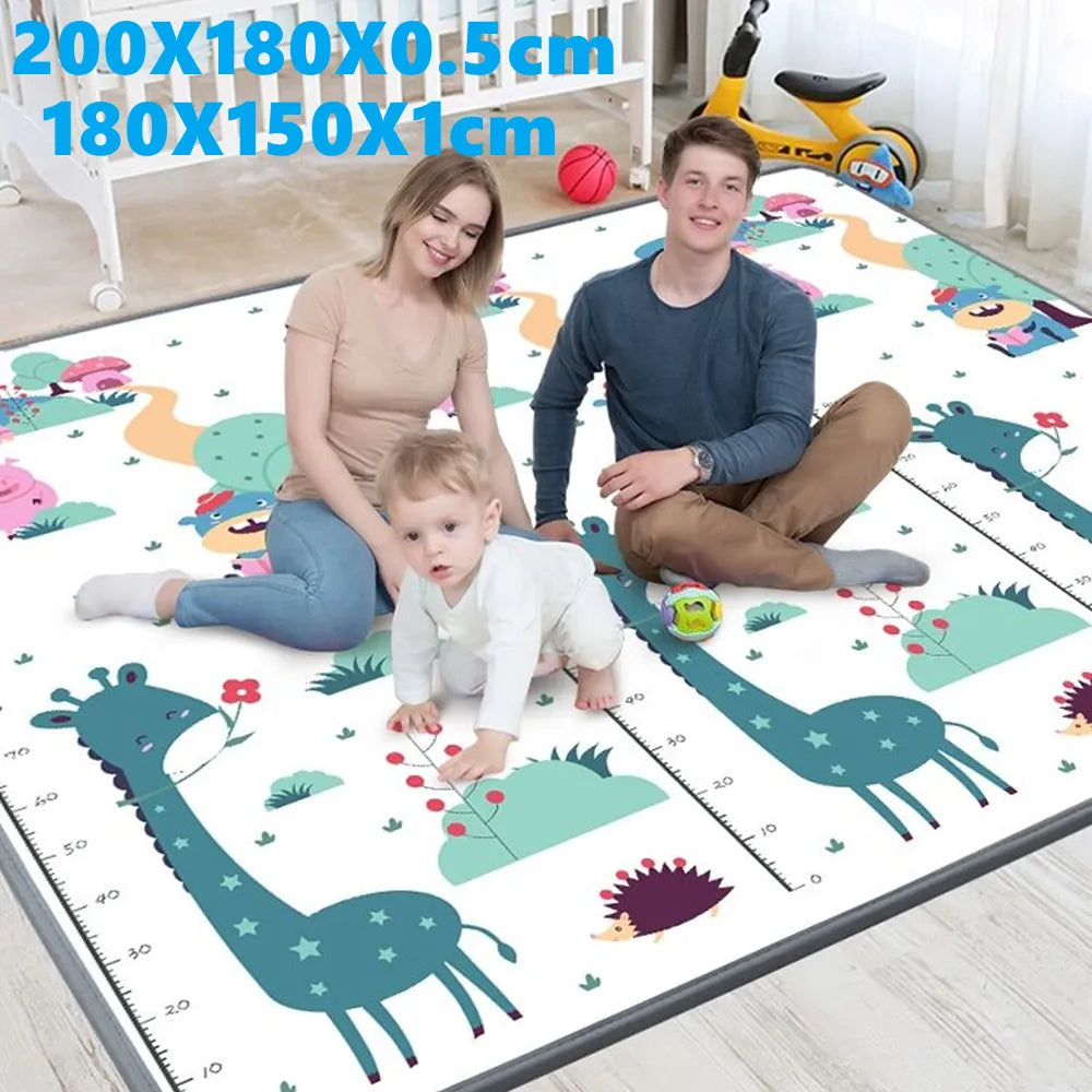 Tritots™ Environmentally Friendly Thick Baby Crawling Play Mats Folding Mat Carpet Play Mat for Children's Safety Mat Rug Playmat ShopOnlyDeal