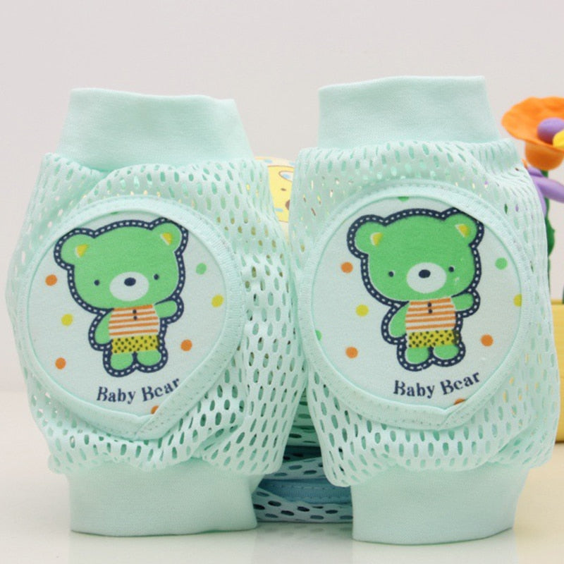 Kids Girl Boy Crawling Elbow Toddlers Baby Knee Pads Safety Mesh Kneepad Protector Leg Warmer Cushion Legging Infants Children ShopOnlyDeal