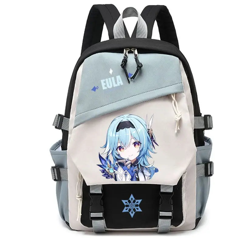 Genshin Impact Anime Cosplay Students School Bag Backpack Beelzebul Ayaka Xiao Bookbag Travel Rucksack Outdoor Boys Girls Gifts ShopOnlyDeal