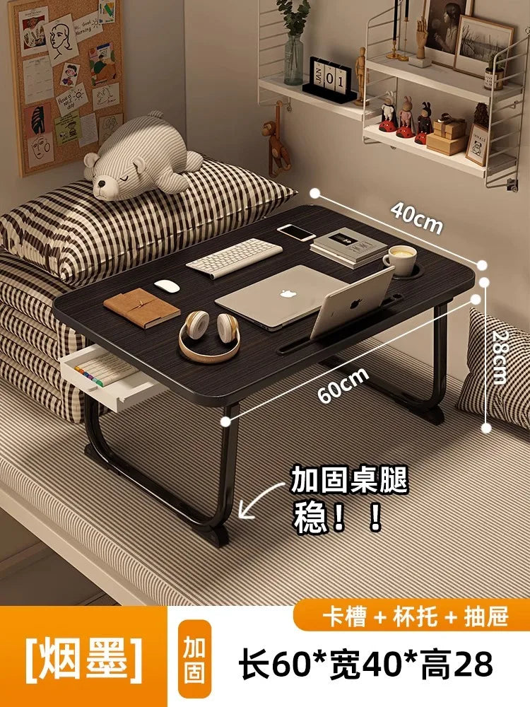 Multifunctional Foldable Bed Small Table Dormitory Cartoon Study Computer Table Home Simple Lazy Desk ShopOnlyDeal