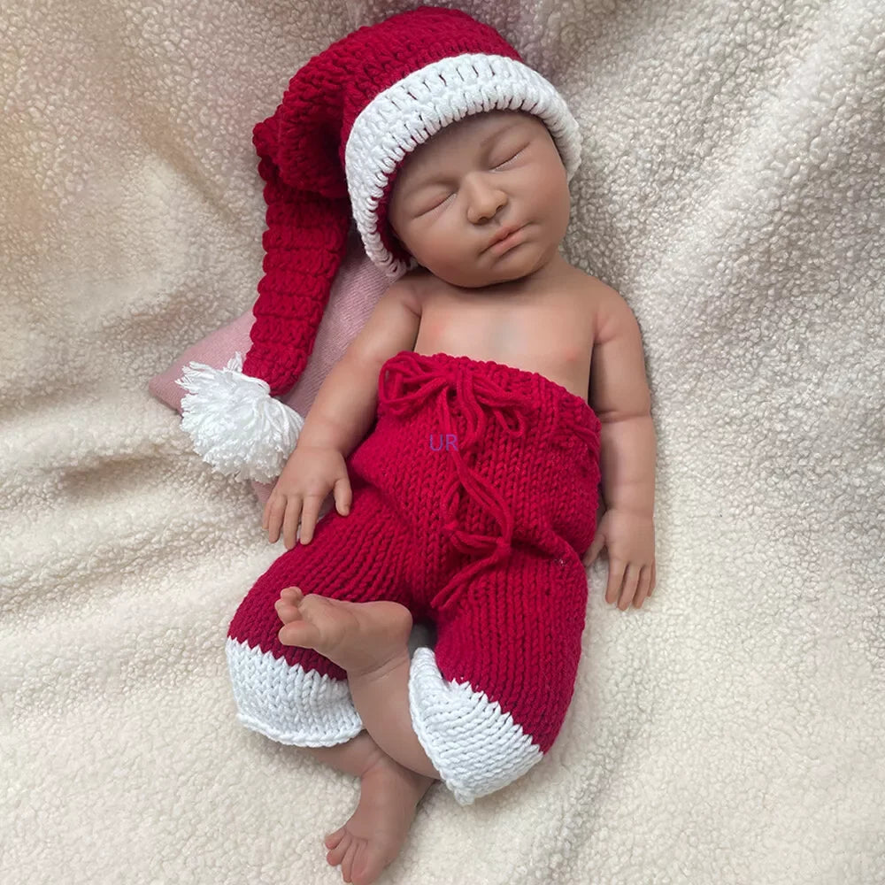 55cm Silicone Reborn Baby Doll Lifelike Girl With Skin Details For Kids Xmas Birthday Parents New Year Gift Dolls Collectible ShopOnlyDeal