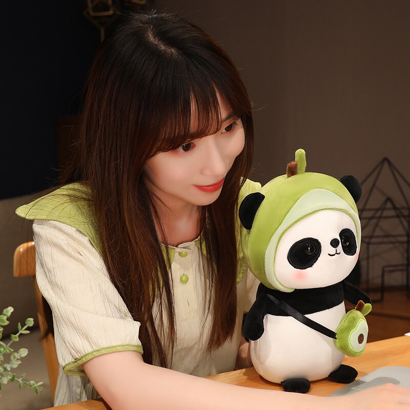 Kawaii Panda Plush Toy Stuffed Soft 30cm Dressed Panda Cosplay Unicorn Bunny Avocado Sun Flower Creative  Doll Kids Girls Gift ShopOnlyDeal