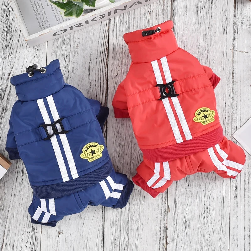 Cute Cats Tracksuit For Dogs Autumn Winter Pet Outfit Jumpsuit Clothing For Puppy Maltese Yorkshire Terrier Small Animal Apparel ShopOnlyDeal