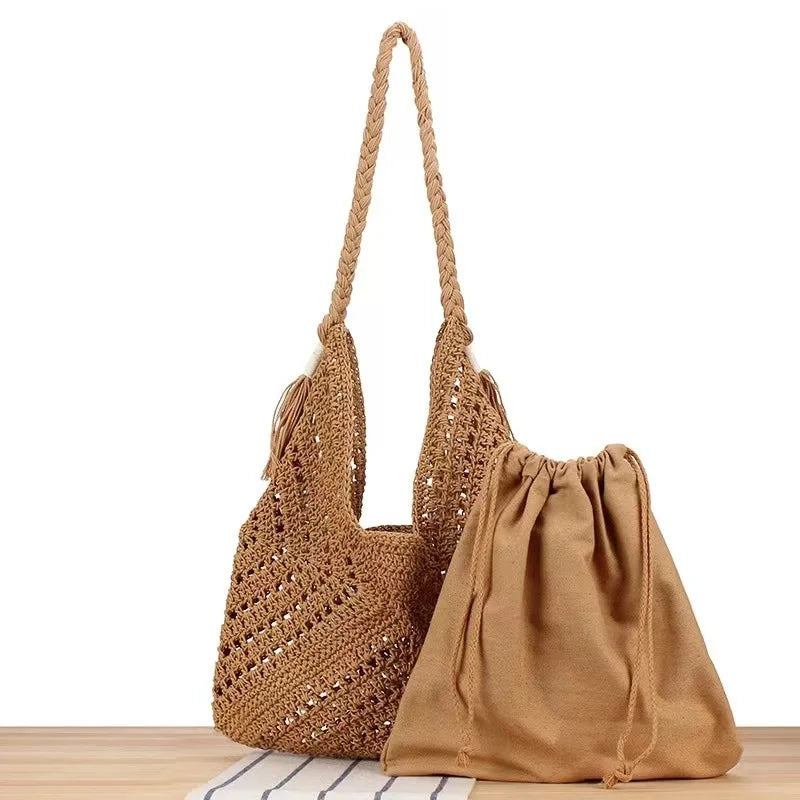 Khaki Tassel Bag | Aesthetic Bags Super Copy | Brand Handbags Luxury Designer High Quality | 2024 Women Trend Replicas Tote Woman ShopOnlyDeal