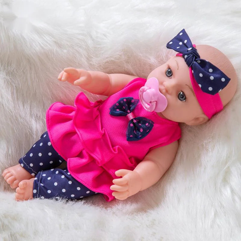 12in/30cm Doll Baby Simulation Soft Appease Be Education Reborn Doll Accessories Birthday Christmas kids Children's Day Gift ShopOnlyDeal