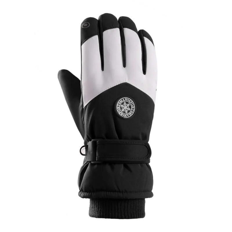 Winter ski gloves men and women waterproof, windproof and warm, thickened non-slip touch screen riding and driving ShopOnlyDeal