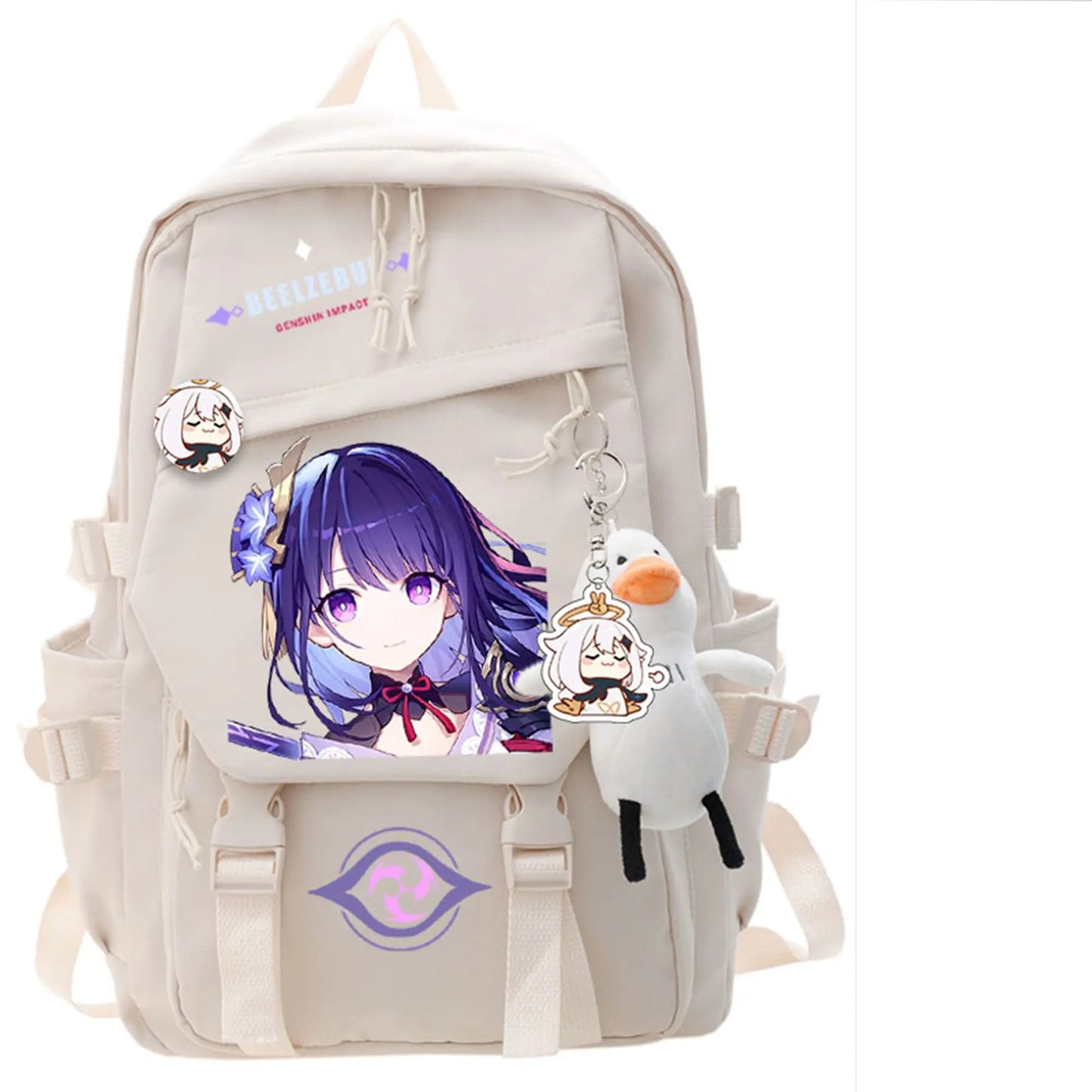 Kazuha Genshin Impact Anime Cosplay Students School Bag Backpack Ayaka Xiao Bookbag Travel Rucksack Outdoor Boys Girls Gifts ShopOnlyDeal