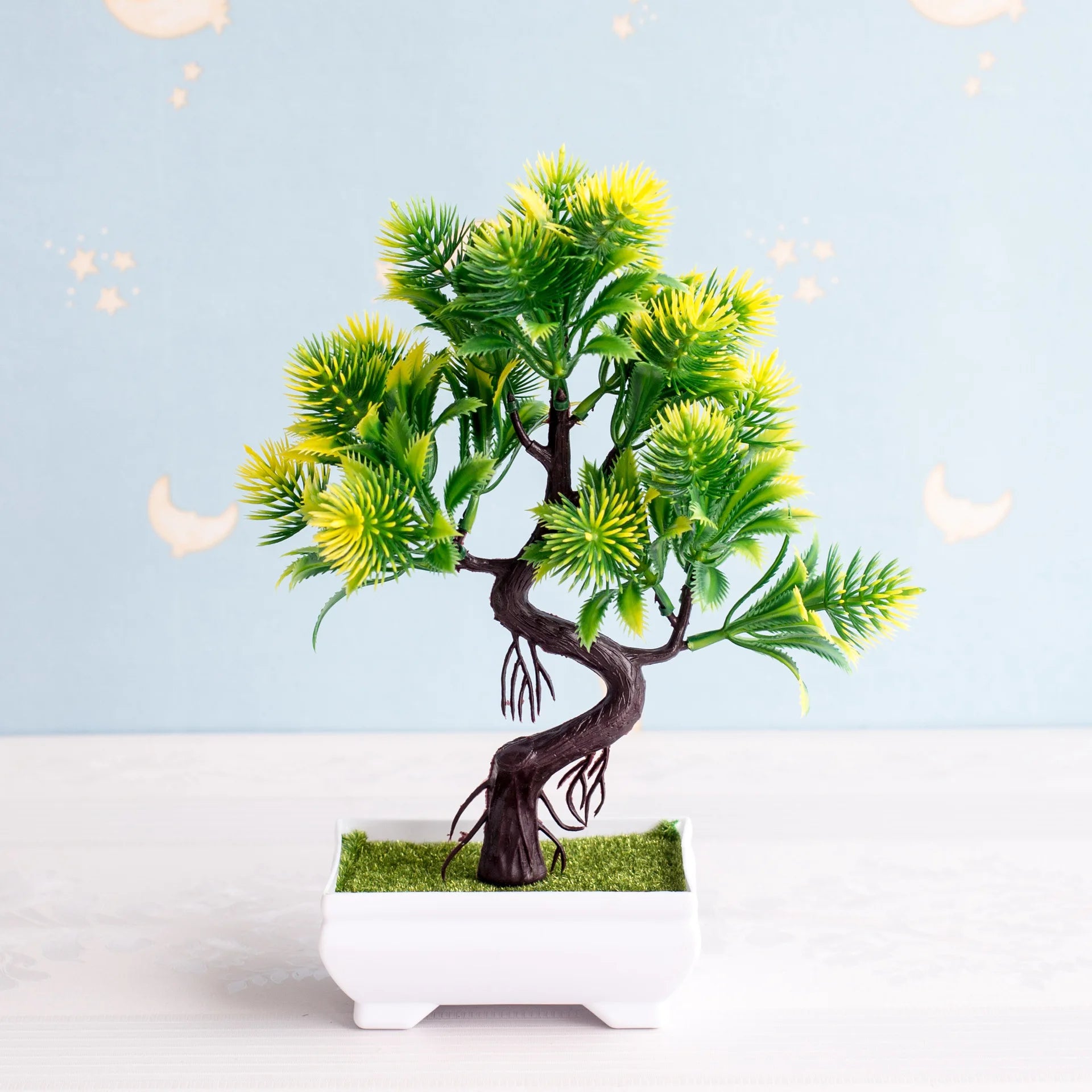 NEW Artificial Plants Bonsai Small Tree Pot Plants Fake Flowers Potted Ornaments For Home Decoration Hotel Garden Decor ShopOnlyDeal