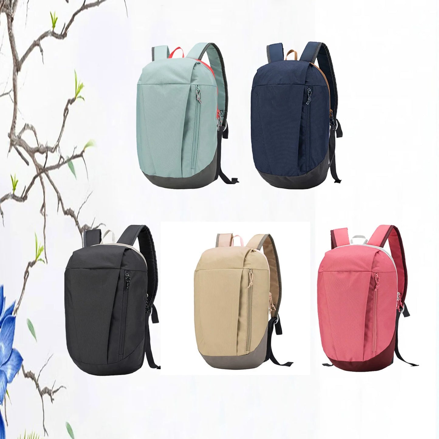 Ladies Sports Travel Mini Backpack Leisure Simple Ultra Light Travel All-match Travel Backpack Men's Sports Small Bag ShopOnlyDeal