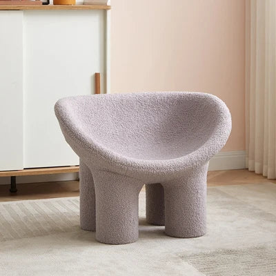 MOMO Elephant Leg Chair Children Nordic Designer Single Simple Creative Ins Lamb Velvet Leisure Chair Elephant Stool ShopOnlyDeal