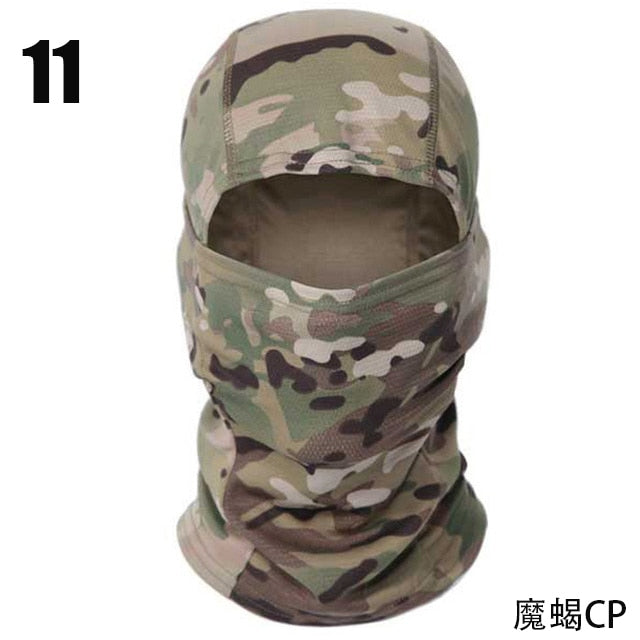 Tactical Camouflage Balaclava Full Face Mask Wargame CP Military Hat Hunting Bicycle Cycling Army Multicam Bandana Neck Gaiter ShopOnlyDeal