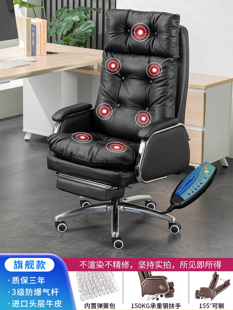 Leather Vanity Office Chair Portable Throne Modern Makeup Luxury Conference Office Chair Comfortable Mobilya Home Furniture ShopOnlyDeal