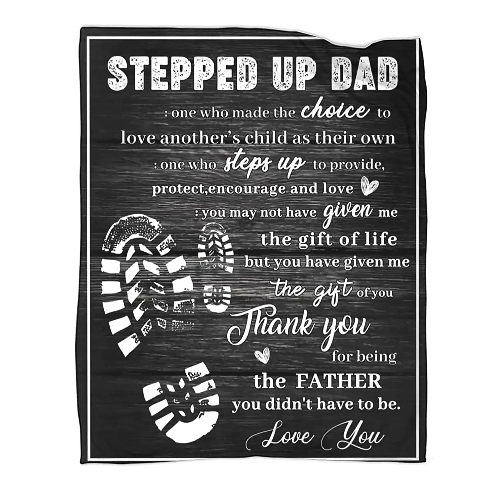 Dad Blanket | The Best Dad Throw Blanket | Soft and Warm Gift for Father, Daddy, Papa, Pappy, Grandpa | Perfect for Father’s Day, Birthday, Christmas ShopOnlyDeal