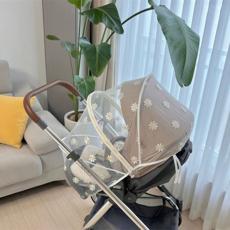 Stay Bug-Free This Summer with Our New Mosquito Net Baby Stroller Pushchair - Safe Infants Protection Mesh Stroller Accessories for a Pest-Free Outing! ShopOnlyDeal