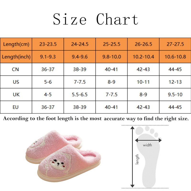 Cute Dog Non-Slip Floor Shoes Unisex Slippers Warm Plush Home Slipper Autumn Winter Shoes Woman House Flat Floor Soft Slides ShopOnlyDeal