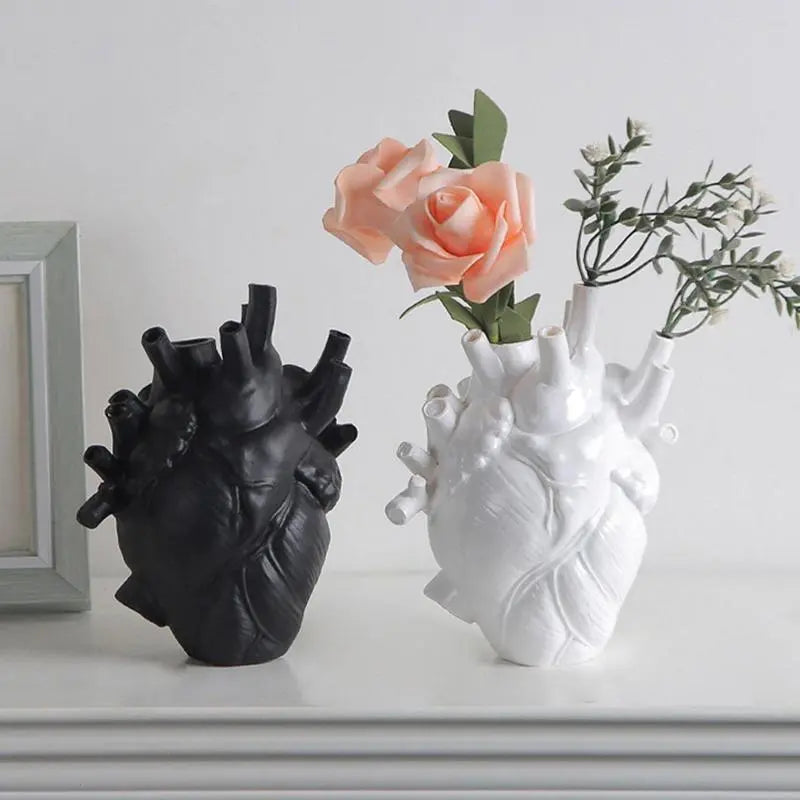 Creative Centerpieces Resin Heart Vase ShopOnlyDeal