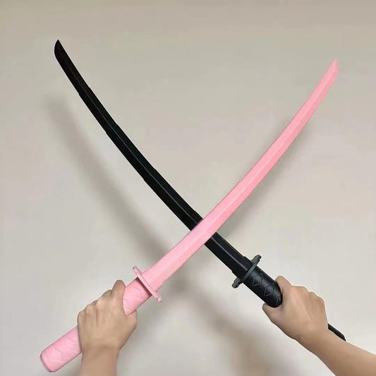 3d Printed Sword 3D Gravity Knife Katana Stretchable Cos Decompression Creative Retractable Katana Toy 3D Printing Gravity Sword Gifts For Friend ShopOnlyDeal