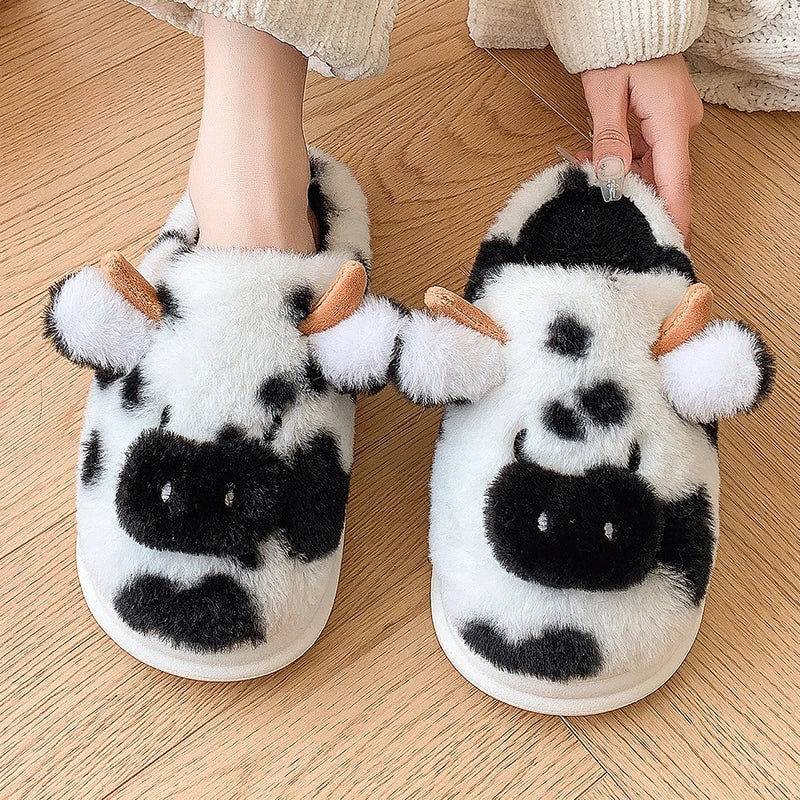 Slippers Woman Winter Warm Casual Shoes Women Faux Fur Women's Slippers Home Fashion Indoor Cotton Shoes Footwear Female ShopOnlyDeal