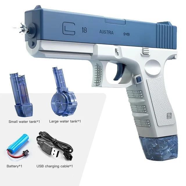 Summer hot selling wholesale prices for children's water gun toys, space science fiction designs, electric water guns, water bat ShopOnlyDeal