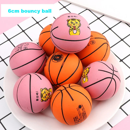 Mini Rubber Small Basketball | Decompression High Elasticity | Creative Fingertip Basketball | High Elasticity Small Basketball Toy ShopOnlyDeal