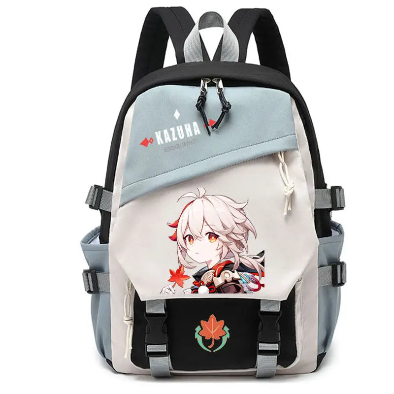 Genshin Impact Anime Cosplay Students School Bag Backpack Beelzebul Ayaka Xiao Bookbag Travel Rucksack Outdoor Boys Girls Gifts ShopOnlyDeal