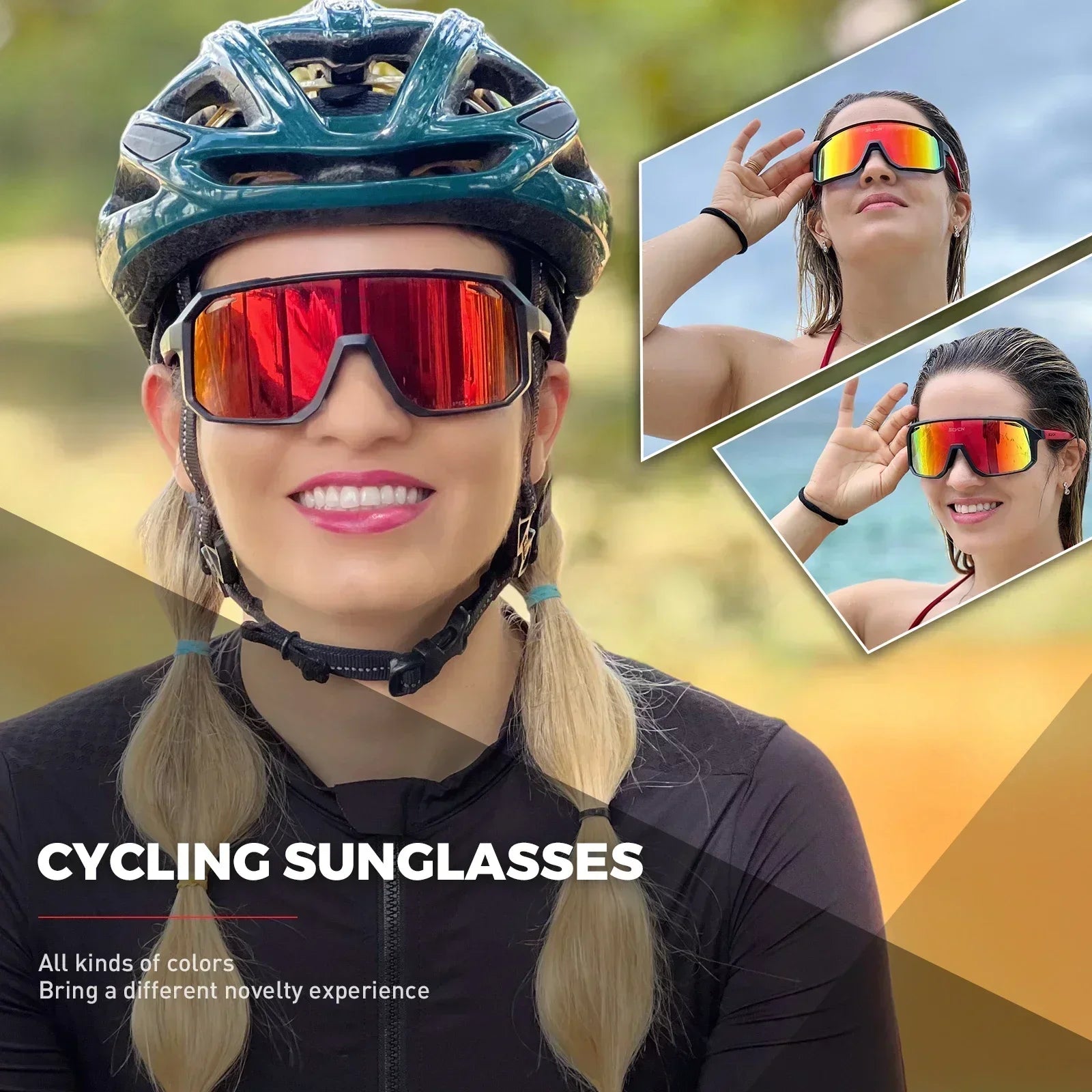 Cycling Glasses Men MTB Road Driving Bike Sunglasses | Outdoor Sports Mountain Climbing UV400 Women Bicycle Cycling Goggles ShopOnlyDeal