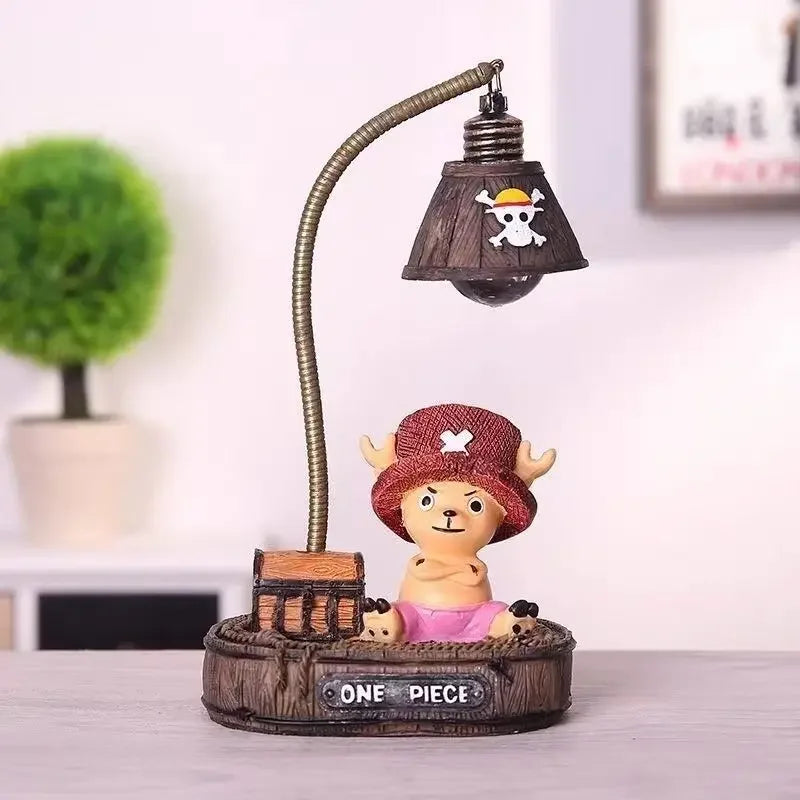 One Piece Luffy high-value animation peripheral cartoon cute desktop night light decoration learning office unisex birthday gift ShopOnlyDeal