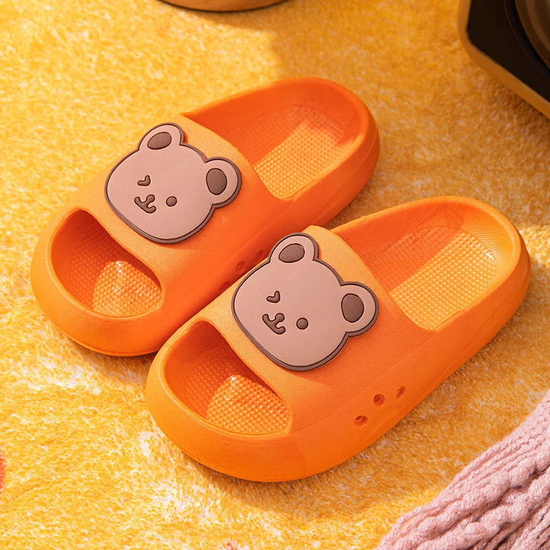 Summer Children's Slippers | Cute Cartoon Soft Sole Non-Slip Beach Sandals | Kids Boys & Girls Bathroom Sandal | Breathable Shoes ShopOnlyDeal