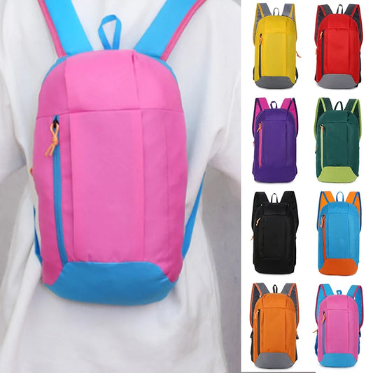 Outdoor Sports Backpack | Small Gym Bag | Outdoor Fitness Riding Shoulder Bag | Colorful Oxford Cloth Backpack ShopOnlyDeal