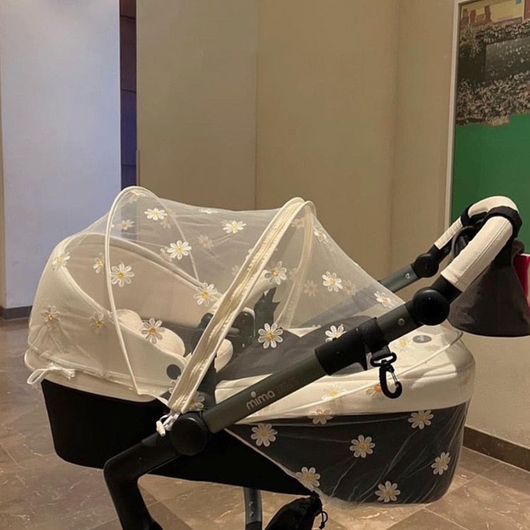 Stay Bug-Free This Summer with Our New Mosquito Net Baby Stroller Pushchair - Safe Infants Protection Mesh Stroller Accessories for a Pest-Free Outing! ShopOnlyDeal