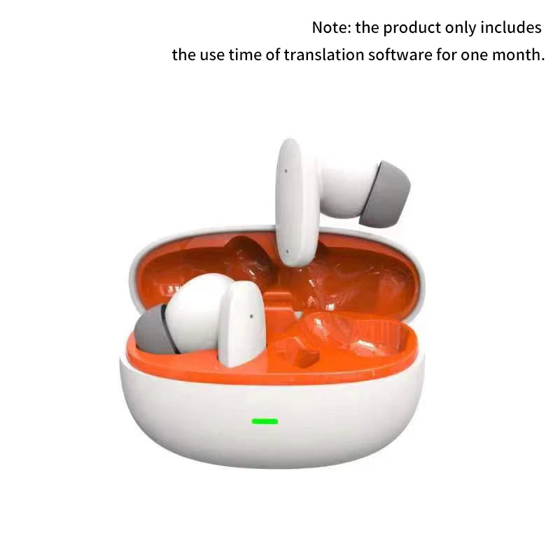 Wireless AI Translation Earphone Support Multilingual Language Business Trip Headphone Overseas Travel Headset Stereo Earbuds ShopOnlyDeal