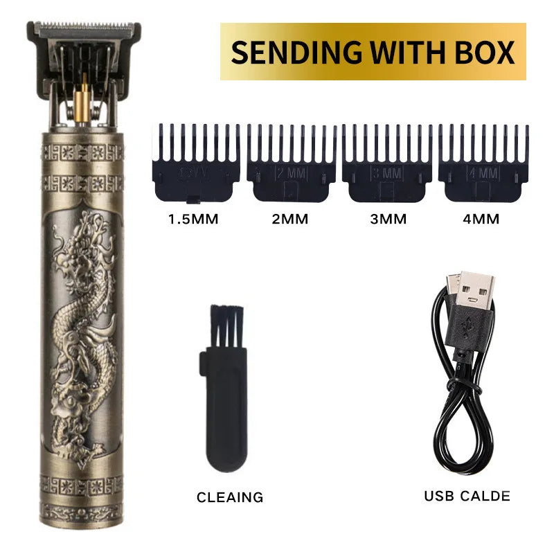 Powerful Professiona Electric Wireless Man Hairdresser Men Barber Shop Groin Beard Repairer Mustache Facial Hair Trimmer Clipper ShopOnlyDeal